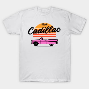 Pink Cadillac Sunset T-Shirt